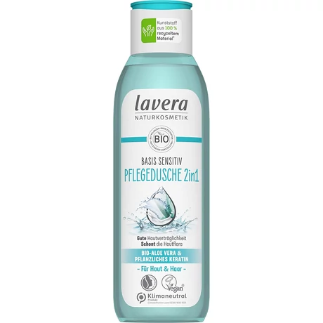 lavera Basis sensitive tusfürdő és sampon 2in1 (250 ml)