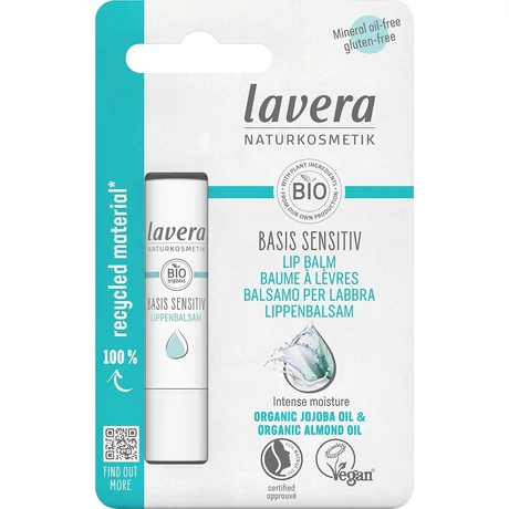lavera BASIS Sensitive ajakbalzsam (4,5 g)