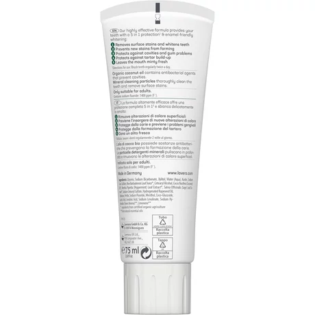 lavera Basis Fogkrém Whitening (75 ml)