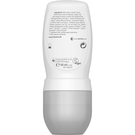 lavera Golyós dezodor - NATURAL & INVISIBLE (50 ml)