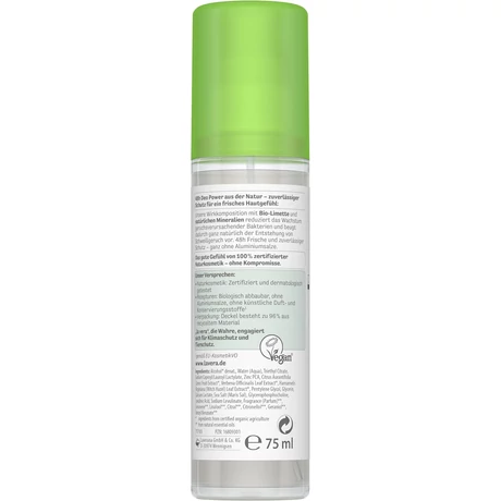 lavera Pumpás dezodor - NATURAL & REFRESH (75 ml)