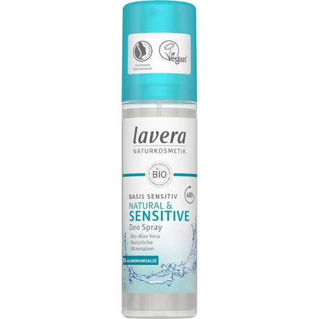 lavera BASIS S pumpás dezodor - NATURAL & SENSITIVE (75 ml)
