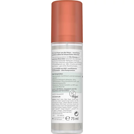 lavera Pumpás dezodor - NATURAL & STRONG (75 ml)