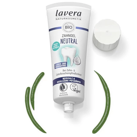 lavera NEUTRAL foggél tengeri sóval, homeopatiás (75 ml)