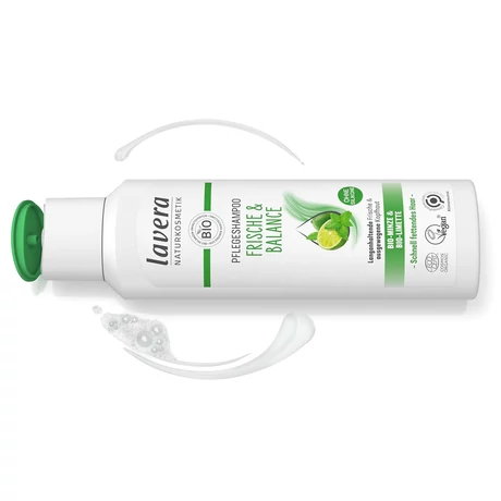lavera Freshness & Balance sampon zsíros hajra (250 ml)