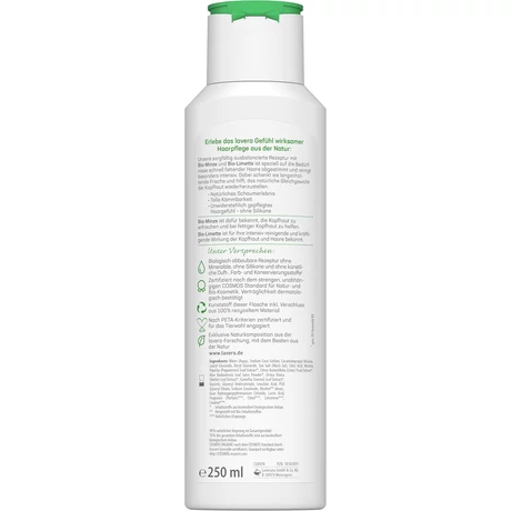 lavera Freshness & Balance sampon zsíros hajra (250 ml)
