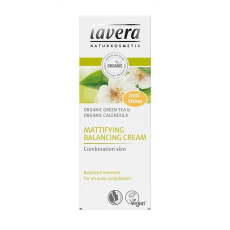 Lavera Nappali krém vegye bőrre - zöld tea, körömvirág (50 ml)