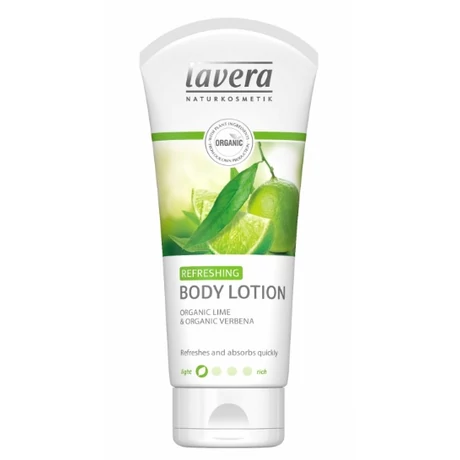 Lavera BODY SPA frissítő testápoló - vasfű, lime (200 ml)