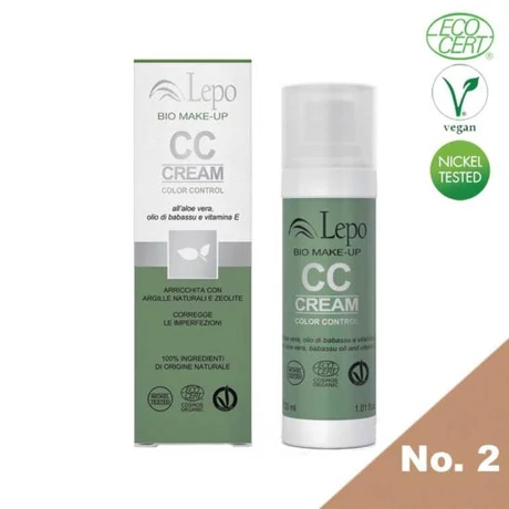 Lepo CC krém SPF 10 - No.02 sárga bézs (30 ml)