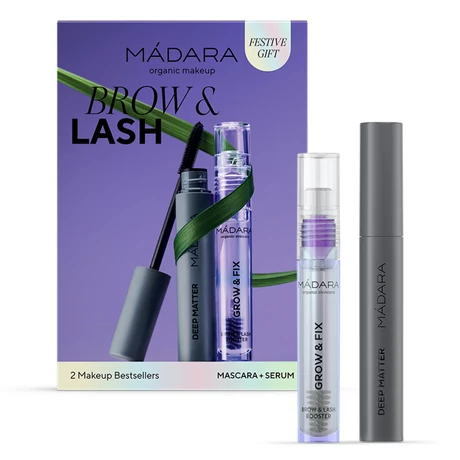 Mádara Brow &amp; Lash Szempillaspriál és szérum duó szett (1 db)