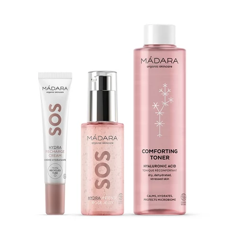 Mádara Hydra Boost Trió hidratáló és kiegyensúlyozó szett (1 db)