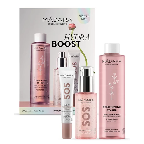 Mádara Hydra Boost Trió hidratáló és kiegyensúlyozó szett (1 db)