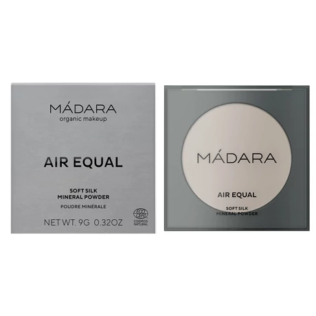 Mádara Air Equal ásványi púder - áttetsző (9 g)