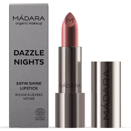 MÁDARA Dazzle Nights Szatén fényű krémes ajakrúzs - Flattery (3,8 g)