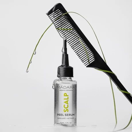 Mádara SCALP - Fejbőr hámlasztó szérum (50 ml)