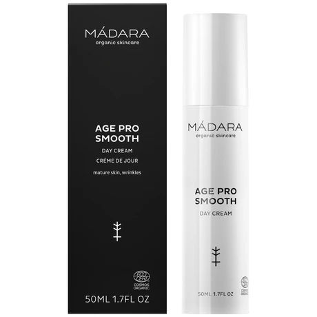 Mádara AGE PRO SMOOTH Bőröregedésgátló nappali arckrém (50 ml)