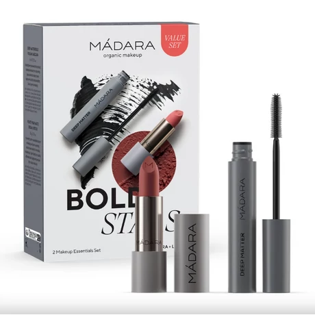 Mádara BOLD STARS Szempillaspirál és rúzs duó szett (1 db)