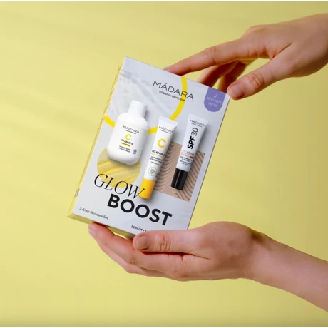 Mádara GLOW BOOST 3 lépéses bőrápoló szett (1 db)