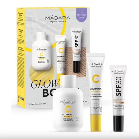 Mádara GLOW BOOST 3 lépéses bőrápoló szett (1 db)