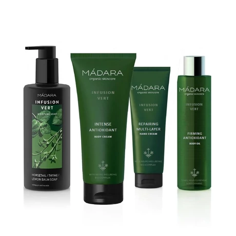 Mádara Infusion Vert termékcsalád