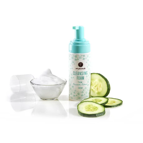 Manna Arctisztító hab uborkakivonattal (150 ml)