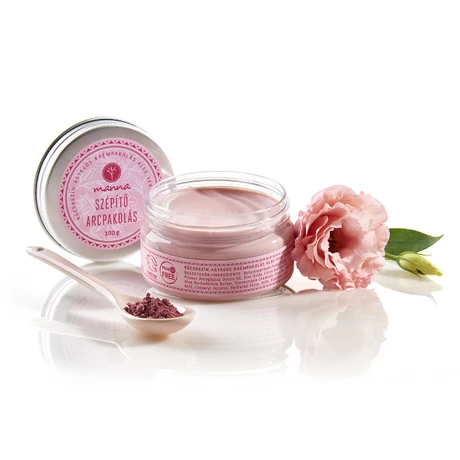 Manna Rózsaszín agyagos krémpakolás aloe vera vajjal (100 ml)