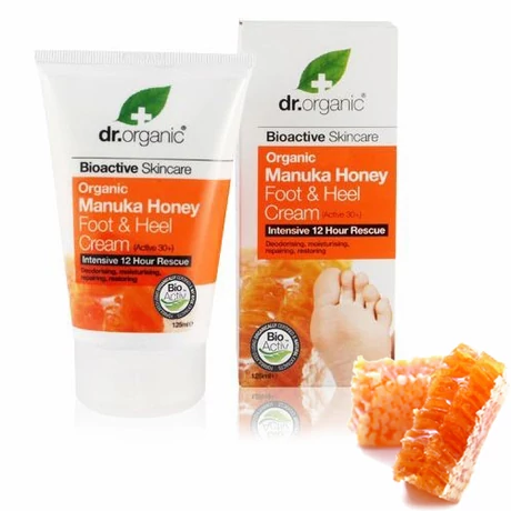 Dr. Organic Bio manuka méz láb- és sarokápoló