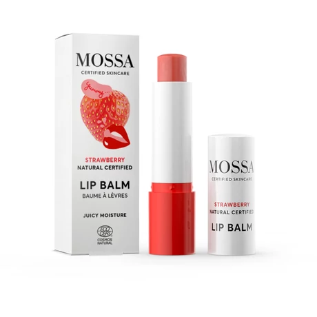 Mossa Ajakbalzsam - eper (4,5 g)