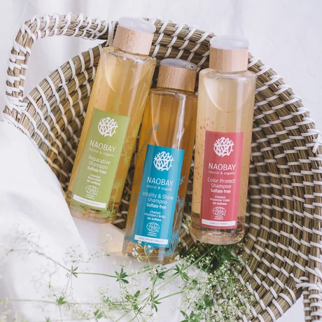 NAOBAY Sampon az élettel teli és fényes hajért (250 ml)