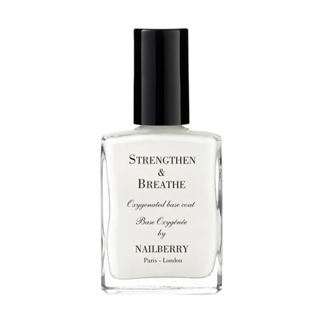 Nailberry Strengthen &amp; Beathe körömerősítő alaplakk (15 ml) 