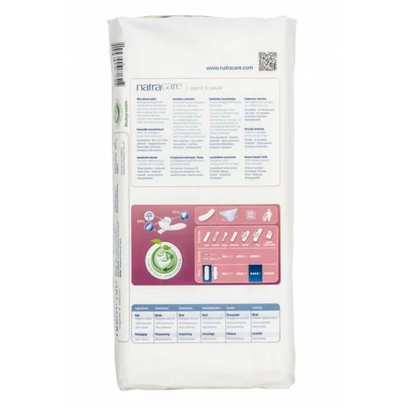 Natracare bio betét - éjszakai (10 db)