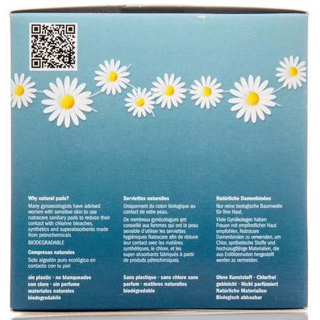 Natracare bio betét - szárnyas, hosszú (10 db)