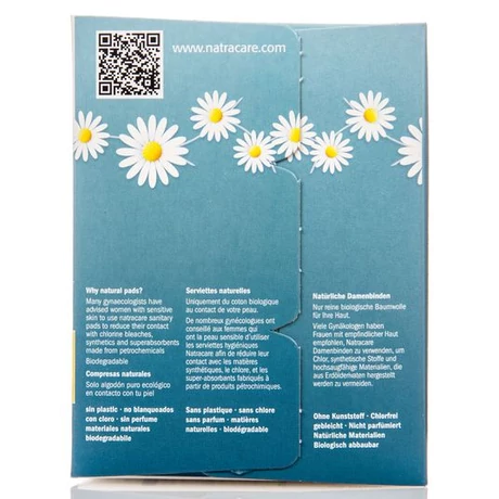 Natracare bio betét - szárnyas, normál (14 db)