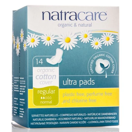 Natracare bio betét - szárnyas, normál (14 db)
