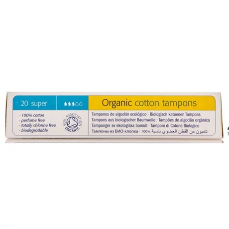 Natracare bio tampon - super (20 db)