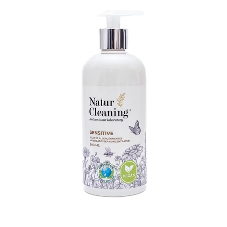 NaturCleaning Illat- és allergénmentes mosogatószer koncentrátum (500 ml)