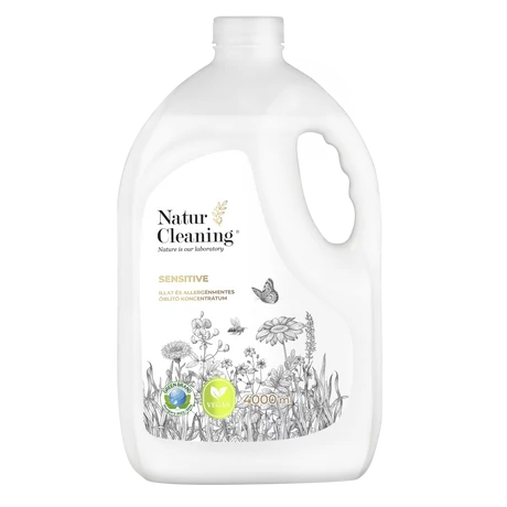 NaturCleaning Öblítő koncentrátum - illatmentes (4 l)