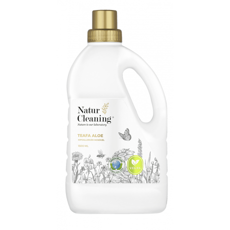 NaturCleaning Teafa Aloe hipoallergén mosógél (1,5 l)