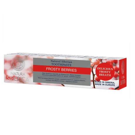 Natura Siberica &quot;Frosty Berries&quot; Flouridmentes gyümölcsös fogkrém (100 g)
