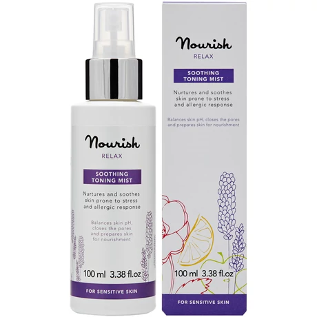 Nourish Relax Pumpás arctonik - érzékeny, irritált bőrre