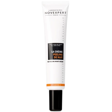 NOVEXPERT The Peeling hámlasztó éjszakai krém C-vitaminnal (40 ml)