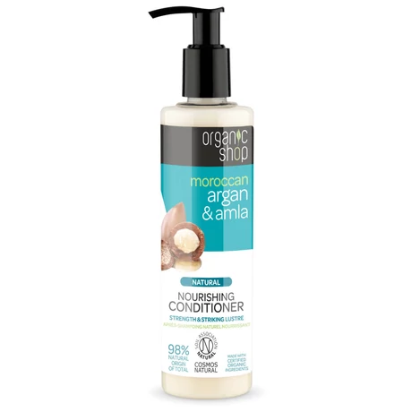 Organic Shop Tápláló hajkondicionáló - marokkói argán, amla (280 ml)
