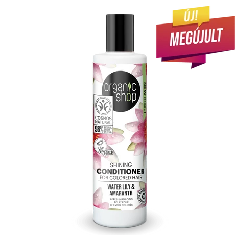 Organic Shop Shine kondicionáló - vízililiom, amaránt (280 ml)