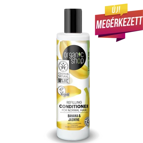 Organic Shop Tápláló kondicionáló - banán, jázmin (280 ml)