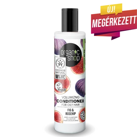 Organic Shop Volumennövelő kondicionáló - füge, csipkebogyó (280 ml)