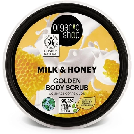 Organic Shop Golden joghurt testradír - tej, méz (250 ml)