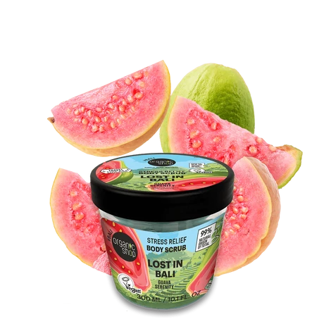 Organic Shop Lost in Bali Stresszoldó testradír guavával (300ml)