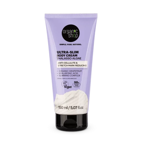Organic Shop Ultra-slim testápoló krém Thalasso algával (150 ml)