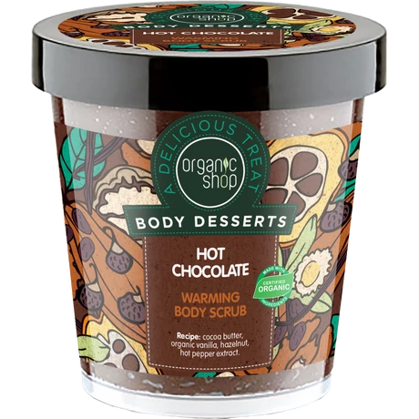 Organic Shop Forró csoki melegítő testradír (450 ml)