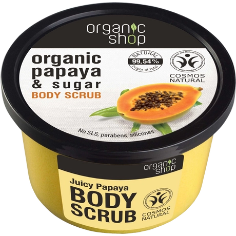 Organic Shop Papaya Juice Bőrradír - papaya, cukor (250 ml)